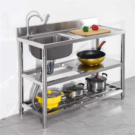 under cabinet stainless steel kitchen sink|free standing stainless steel cabinets.